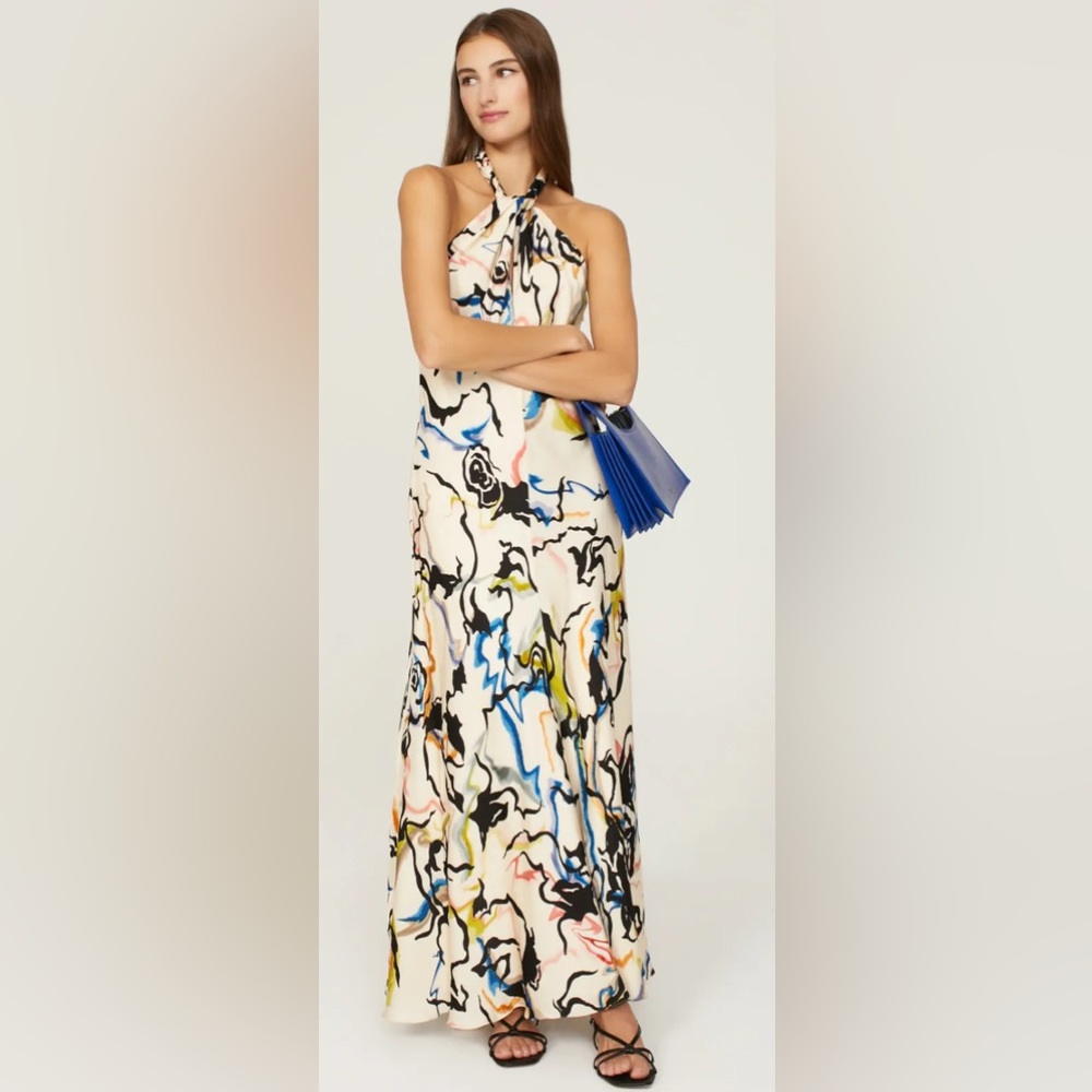 Tanya Taylor Multicolor Maya Dress NWT